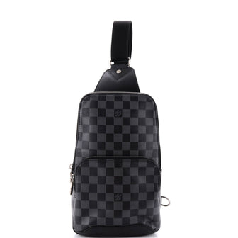 Louis Vuitton Avenue Sling Bag Damier Infini Leather