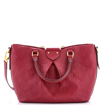 Louis Vuitton Mazarine Handbag Monogram Empreinte Leather PM