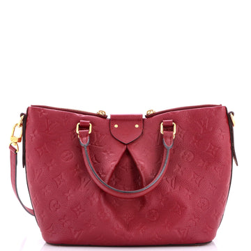Louis Vuitton Mazarine Handbag Monogram Empreinte Leather PM