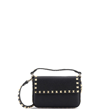 Valentino Garavani Rockstud Top Handle Crossbody Pouch Leather Mini