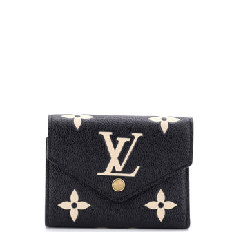 Louis Vuitton Victorine Wallet Bicolor Monogram Empreinte Giant