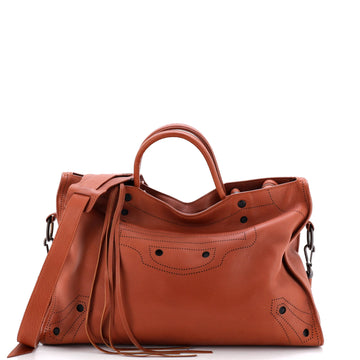 Balenciaga Blackout City Bag Leather Medium