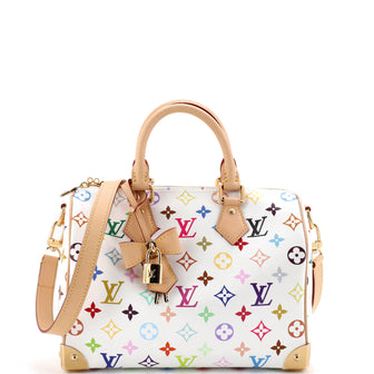 Louis Vuitton x Takashi Murakami Speedy Soft Bandouliere Bag Monogram Multicolor 25