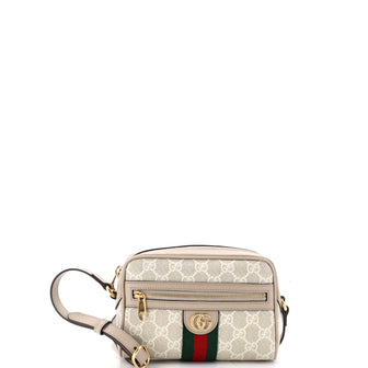 Gucci Ophidia Shoulder Bag GG Coated Canvas Mini