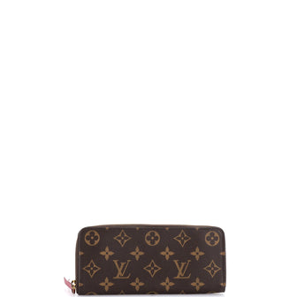 Louis Vuitton Clemence Wallet Monogram Canvas