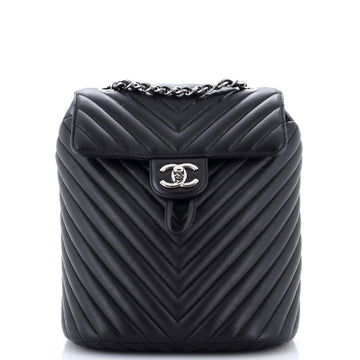 Chanel Urban Spirit Backpack Chevron Leather Small