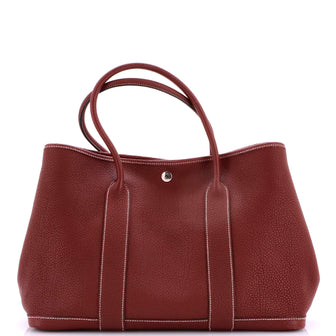Hermes Garden Party Tote Leather 36
