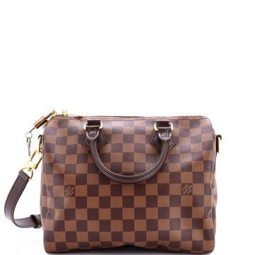 Louis Vuitton Speedy Bandouliere Bag Damier 25