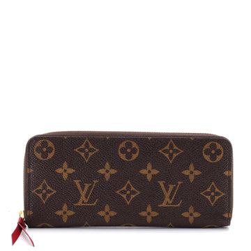 Louis Vuitton Clemence Wallet Monogram Canvas