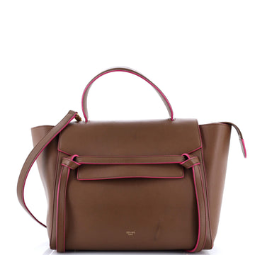 Celine Bicolor Belt Bag Leather Medium