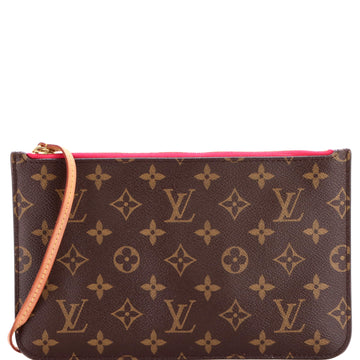 Louis Vuitton Neverfull Pochette Monogram Canvas Large