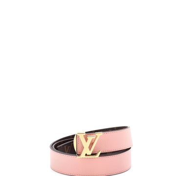Louis Vuitton LV Initiales Belt Monogram Canvas Thin