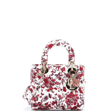 Christian Dior My ABCDior Lady Dior Bag Printed Leather Small