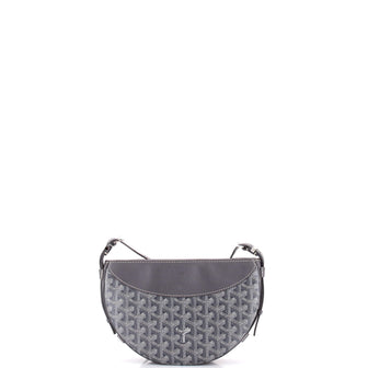 Goyard Hirondelle Shoulder Bag Coated Canvas and Leather