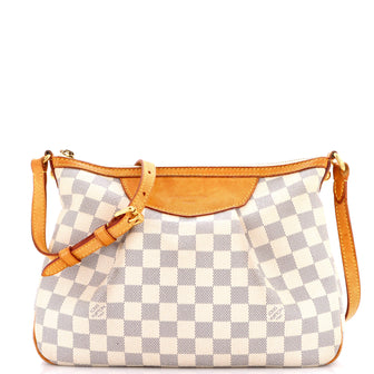 Louis Vuitton Siracusa Handbag Damier PM