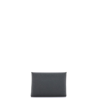 Hermes Calvi Duo Card Holder Epsom