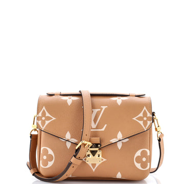 Louis Vuitton Pochette Metis Bicolor Monogram Empreinte Giant