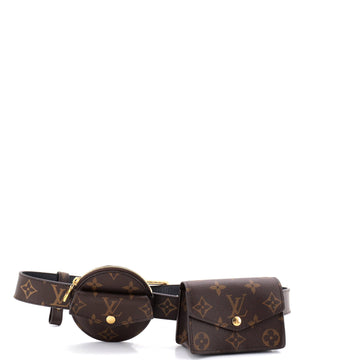 Louis Vuitton Daily Multi Pocket Belt Monogram Canvas Medium