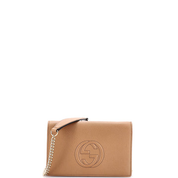 Gucci Soho Wallet on Chain Leather