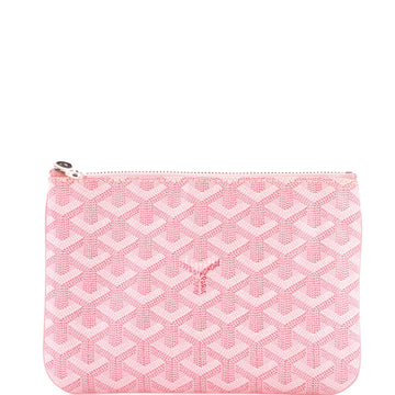 Goyard Senat Zip Pouch Coated Canvas PM