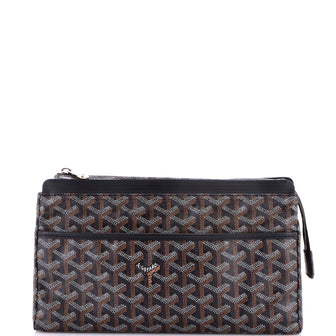 Goyard Miroir Toiletry Bag Coated Canvas GM