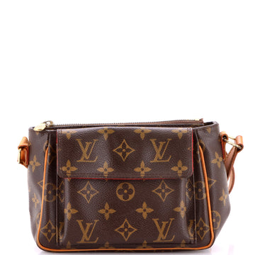 Louis Vuitton Viva Cite Handbag Monogram Canvas PM