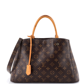 Louis Vuitton Montaigne Handbag Monogram Canvas MM