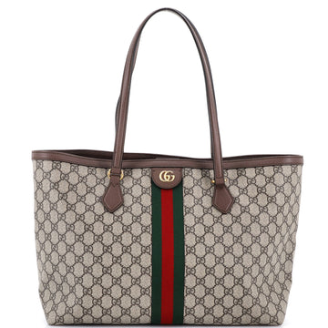 Gucci Ophidia Shopping Tote GG Coated Canvas Medium