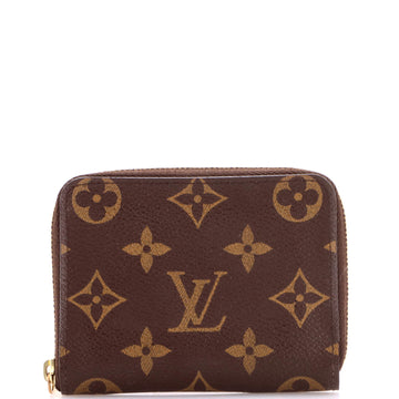 Louis Vuitton Zippy Coin Purse Monogram Canvas