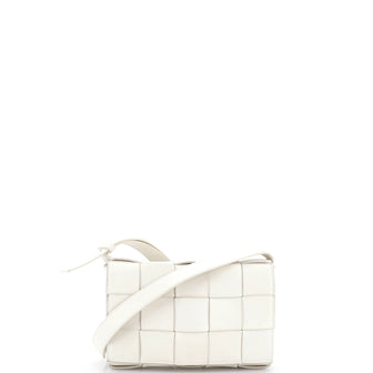 Bottega Veneta Cassette Crossbody Bag Maxi Intrecciato Leather Small