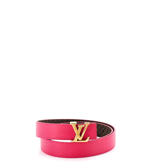 Louis Vuitton LV Initiales Belt Epi Leather Medium