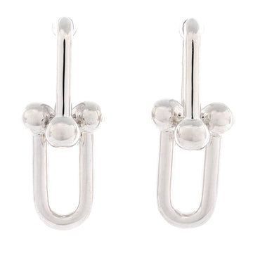 Tiffany & Co. Hardwear Link Earrings Sterling Silver XL