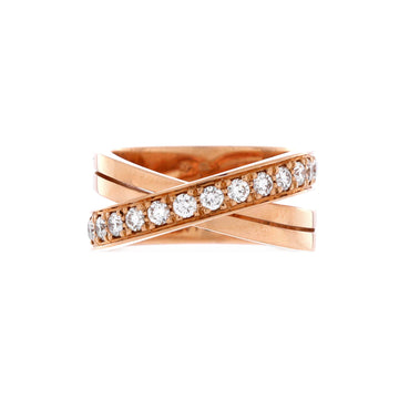 Cartier Etincelle de Cartier Crossover Ring 18K Rose Gold and Diamonds