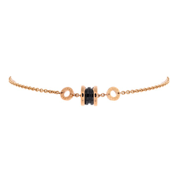 Bvlgari B.Zero1 Soft Bracelet 18K Rose Gold with Ceramic