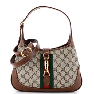 Gucci Jackie 1961 Hobo GG Coated Canvas Small
