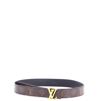 Louis Vuitton LV Iconic Reversible Belt Monogram Canvas and Leather Medium