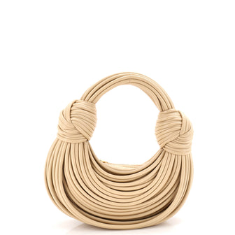 Bottega Veneta Double Knot Hobo Tubular Leather Mini