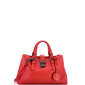 Bottega Veneta Roma Bag Intrecciato Nappa Small