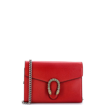 Gucci Dionysus Chain Wallet Leather with Embellished Detail Small