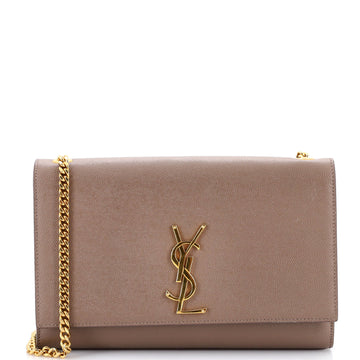 Saint Laurent Classic Monogram Crossbody Bag Calfskin Medium