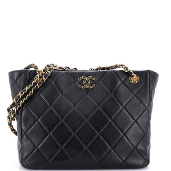Chanel Chain Infinity Tote Quilted Lambskin Medium