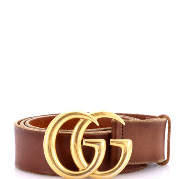 Gucci GG Marmont Belt Leather Wide