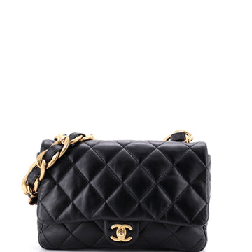 Chanel Funky Town Flap Bag Quilted Lambskin Large