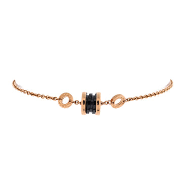 Bvlgari B.Zero1 Soft Bracelet 18K Rose Gold with Ceramic
