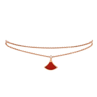 Bvlgari Divas' Dream Bracelet 18K Rose Gold with Carnelian