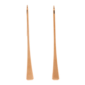 Hermes Clou de Forge Drop Earrings 18K Rose Gold