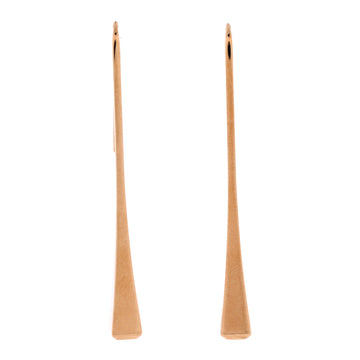 Hermes Clou de Forge Drop Earrings 18K Rose Gold