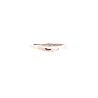 Cartier Ballerine Wedding Band Ring Platinum 2mm