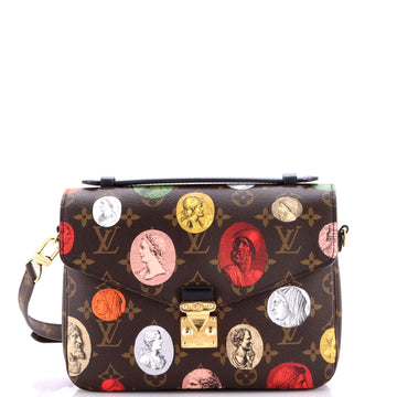 Louis Vuitton Pochette Metis Limited Edition Fornasetti Cameo Monogram Canvas