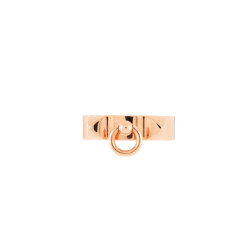 Hermes Collier de Chien Ring 18K Rose Gold Small